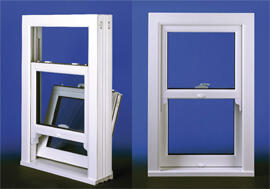 Vertical sliding sash windows